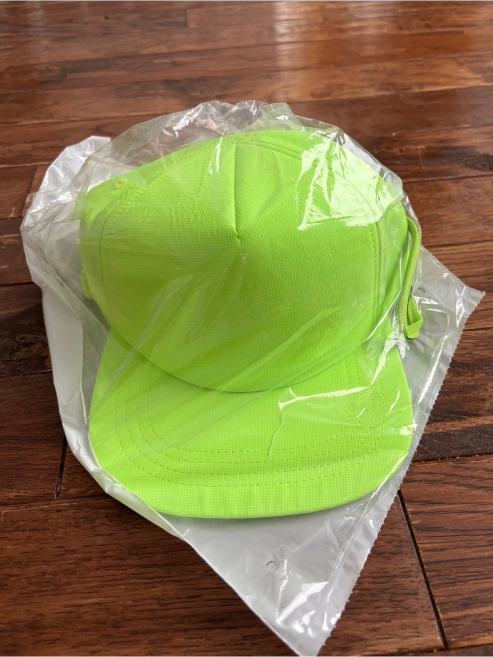 George Hats Surf Hat Adult Neon Green Floats Drawstring
